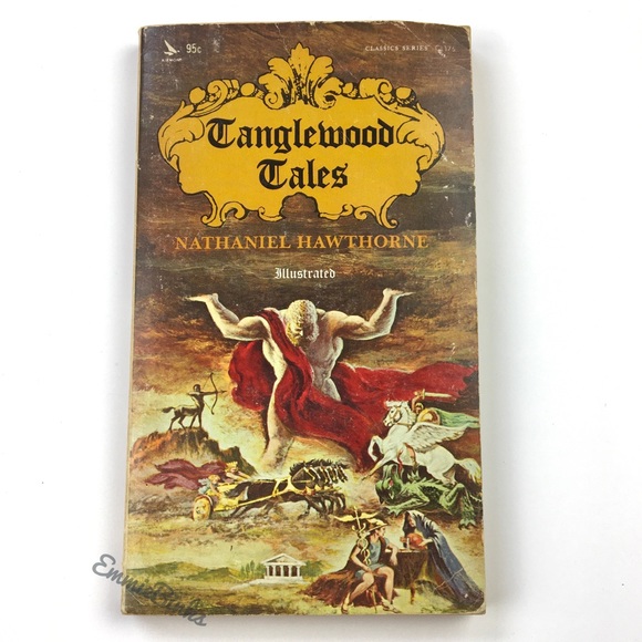 1968 Vintage Tanglewood Tales Paperback Book by Nathaniel Hawthorne /Illustrated - Picture 1 of 11